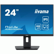 Iiyama ProLite XUB2492QSU-B1 écran plat de PC 60,5 cm (23.8") 2560 x 1440 pixels Quad HD LED Noir