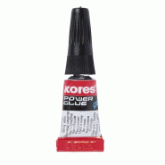 Kores Colle instantanée PowerGlue en gel, blister de 3 tubes de 1g - 9023800263421