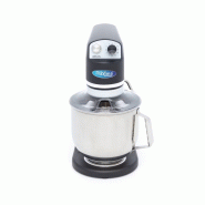 Mixer planétaire - 7 L - jusqu'à 2 kg de pâte - noir mat | Maxima - 09360785