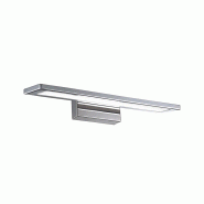 Read Applique Salle De Bain Led 10W 900Lm 3000K Ip20 Chrome - Rossini Illuminazione - Applique Fine Pour Miroirs Et Tableaux Métalliques - argenté 8