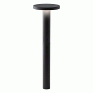 ROSSINI ILLUMINAZIONE TIBERIO Borne Led 10W 82° IP65 3000K 20D 75cm en aluminium finition Anthracite - Eclairage extérieur professionnel pour jardin