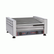 SOFRACA Chauffe saucisses inox électrique PRO 7 rouleaux pour 12 saucisses, 900 W, 220 V - MONO - 3701188039185 SOFRACA Chauffe saucisses inox électrique PRO 7 rouleaux pour 12 saucisses, 900 W, 220 V - MONO - 3701188039185