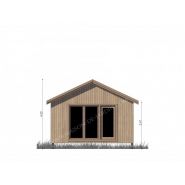 Studio de jardin - maison de jardin - avec ossature bois cannes 20 m²