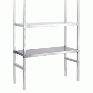 Tablette tôlé l.600 x p.400 - storinox - 1905350