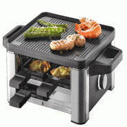 WMF Appareil à Raclette 4 Personnes 870w 0415390011 - noir inox 960937 WMF Appareil à Raclette 4 Personnes 870w 0415390011 - noir inox 960937