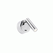 Applique Murale Faro Barcelona Avec Bras Led Intégré De 3W - Métal Peint, Chambre, 95 Lm, 3000K - Chrome - argenté 8421776168886