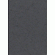 Clairefontaine Lot de 5 Carnet Age Bag A5, 192p./96 feuilles 90 g/m² brochure dos toilé, couv. Coloris gris, ligné - 3329687954657