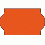 Étiquette Meto - format 32x19 mm - fluo rouge - standard - boîte de 30 000