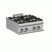 Feux vifs 4 feux 5,5Kw à poser MAGISTRA Plus 700 MBM