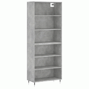 Helloshop26 - Buffet bahut commode armoire meuble de rangement organisateur cuisine salle de séjour salon 69,5 x 32,5 x 180 cm bois 02_0032000 - 3000 Helloshop26 - Buffet bahut commode armoire meuble de rangement organisateur cuisine salle de séjour salon 69,5 x 32,5 x 180 cm bois 02_0032000 - 3000