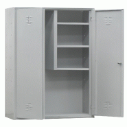 ITALCONCEPT L2G Armoires Balais Sans Pieds Avec 3 Etageres, 1800 x 1000 x 400mm - 3616350121035
