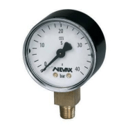 Manometre haute / basse pression acetylene - 2.5_0