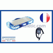 Mini rampe Vega bleu avec sirène magnétique prise allume cigare et boitier Handy (public adress) STANDBY MERCURA Mini rampe Vega bleu avec sirène magnétique prise allume cigare et boitier Handy (public adress) STANDBY MERCURA