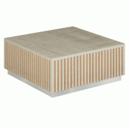 Podium pour mannequins Vertigo T01 MDF naturel et érable 60x60x25cm