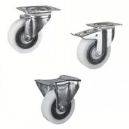 Roulette charge moyenne pivotante ou fixe