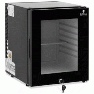 Royal Catering - Royal Catering RCGK-MBG33L Minibar 25L Porte en verre Noir Hôtel Mini Bar Réfrigérateur Réfrigérateur d'hôtel Réfrigérateur -