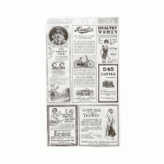Sachet papier ingraissable 2 côtés ouverts crêpe/tacos Times 13x22cm - par 500