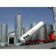 Silo de stockage en acier ou inox idéal pour stocker les poudres et granulés jusqu'à 500 m³