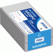 SJIC22P(C): Ink cartridge for ColorWorks C3500 (cyan) SJIC22P(C): Ink cartridge for ColorWorks C3500 (cyan)
