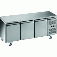 Tour pâtissier 3 portes dessus inox L2G