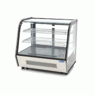Vitrine réfrigérée à gâteaux - 120 L - Portes coulissantes arrière | Maxima
