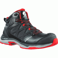 Albatros ULTRATRAIL BLACK MID S3 ESD HRO SRC - Chaussures de sécurité - noir/rouge 45 - 45 multicolore multi-matériau 4051428073004