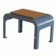 Banc public en bois buton industries bai 21 Banc public en bois buton industries bai 21