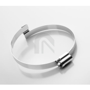 Collier à visser spécial pour gaine Master-Clip, sur installations mobiles et stationnaires - Clip-Grip Collier à visser spécial pour gaine Master-Clip, sur installations mobiles et stationnaires - Clip-Grip