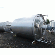Cuve ETA 26890 L - Inox 304L - Agitation centrale et tri-pâle - 1995