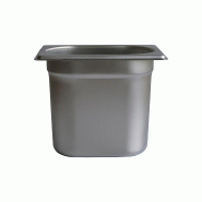 DBMARK - GNP19150-201 - Bac Gastronorme 1/9 150 mm. - 0.8mm S/S201 - gris inox GNP19150-201 DBMARK - GNP19150-201 - Bac Gastronorme 1/9 150 mm. - 0.8mm S/S201 - gris inox GNP19150-201