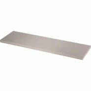 Diamond - Étagère supérieure ou intermédiaire superstructure, en inox professionnel – TX15 - gris AKS-TX15