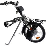 Vélo pour handicapé électrique 20'' avec frein à disque et frein de stationnement V brake