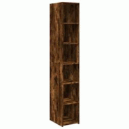 Helloshop26 - Buffet bahut commode armoire meuble de rangement organisateur cuisine salle de séjour salon haut 30 x 41 x 185 cm bois 02_0033165 - 300_0