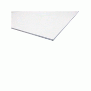 PLAQUE PVC EXPANSÉ BLANC - COLORIS - BLANC, EPAISSEUR - 3 MM, LARGEUR - 100 CM, LONGUEUR - 200 CM, SURFACE COUVERTE EN M² - 2