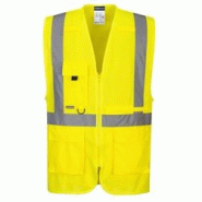 Portwest - Gilet EXECUTIVE haute visibilité avec poche pour tablette Orange Taille 2XL - XXL orange 5036108351596 Portwest - Gilet EXECUTIVE haute visibilité avec poche pour tablette Orange Taille 2XL - XXL orange 5036108351596
