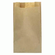 Sac en papier pour pain 10x5x28cm 35g Marron 2000un - 6701185 Sac en papier pour pain 10x5x28cm 35g Marron 2000un - 6701185