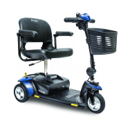 Scooter électrique 3 roues go-go elite traveller - facilement démontable en 5 parties