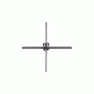 Serre-câble croisé inox - Serre-câble croisé simple - Sylev, spécialisation depuis 1990