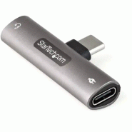 StarTech Adaptateur USB-C Audio & Chargeur - Convertisseur