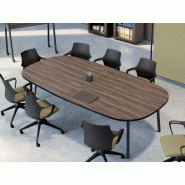 Table de réunion tonneau Nouvelle Vague - fabriquée en France - Dimensions personnalisables