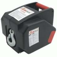 Treuil électrique 12V avec poulie - Levage et halage pour travaux forestiers et de chantier
