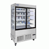 ATOSA Vitrine murale 2 portes coulissantes 580l  YLM580B - argenté inox YLM580B