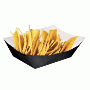 Barquette en carton noire 480gr L.6xP.10xH.5cm - par 200
