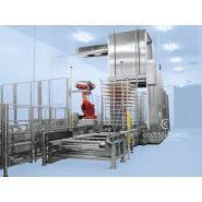 Lavage chariots pour fromage - laveuses industrielles alimentaires - colussi ermes - hautes pressions