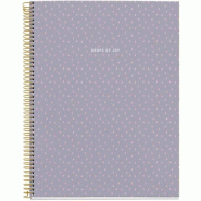 MIQUELRIUS Cahier Hope A4, 200p./100 feuilles 70 g/m² détachables et perforées, quadrillé 5x5 - 8422593465448