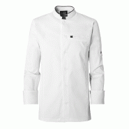 Molinel-veste homme ml crush blanc/noir t4 - 52/54 blanc polyester 08953793279 T4