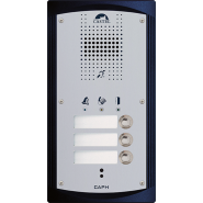 Portier téléphonique audio à 3 boutons dappel conforme loi Handicap - CAPH 3B Portier téléphonique audio à 3 boutons dappel conforme loi Handicap - CAPH 3B