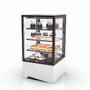 Vitrine réfrigérée INTEGRA à poser - 4 niveaux - 600 mm - H1100 - IN60/80-115 | Sayl Barcelona - Accès arrière_0
