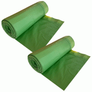 WellHome - Lot de 60 sacs poubelle extra résistants de 40 L, auto-fermants et étanches, idéaux pour les déchets organiques, marque - vert plastiqu WellHome - Lot de 60 sacs poubelle extra résistants de 40 L, auto-fermants et étanches, idéaux pour les déchets organiques, marque - vert plastiqu
