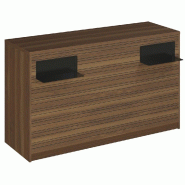 Comptoir Vertigo H T04 dble noir L170cm - 3 tab.Coulis. 6tab.Amovib - olivier